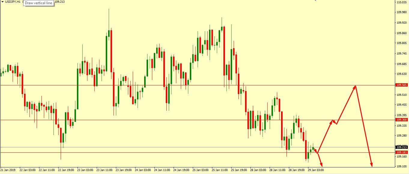 USD/JPY Technical Analysis 29.01.2019