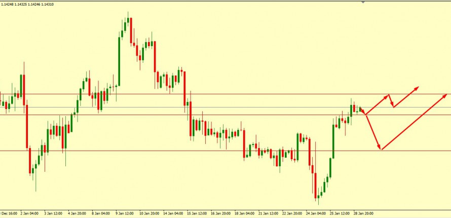 EUR/USD Technical Analysis 29.01.2019