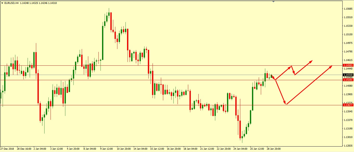 EUR/USD Technical Analysis 29.01.2019